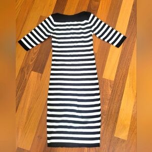 Frenchy knit stripe dress size small